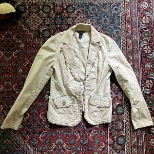 Structured Beige Jacket